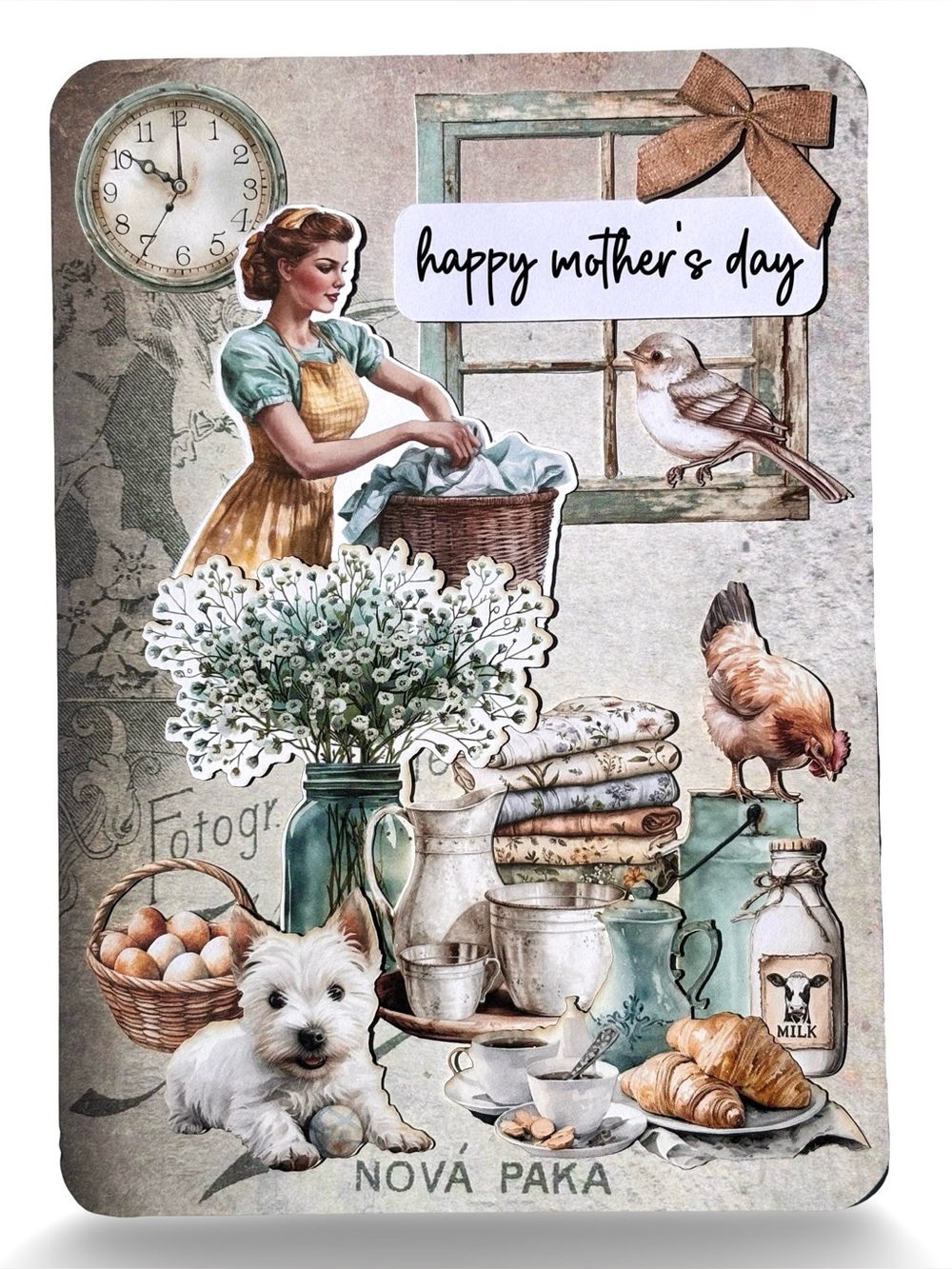 Handmade Mother’s Day Greeting Card